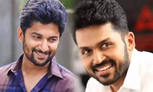 Nani’s Cameo In Karthi 29 Creates Buzz Nani’s Cameo In Karthi 29 Creates Buzz