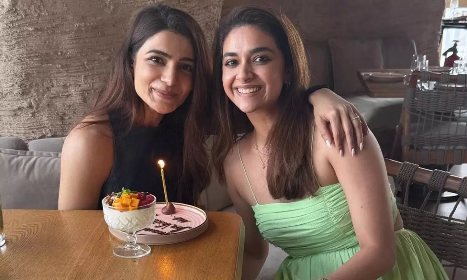 Here Is What Samantha and Keerthy Suresh Did From Noon to Sunset