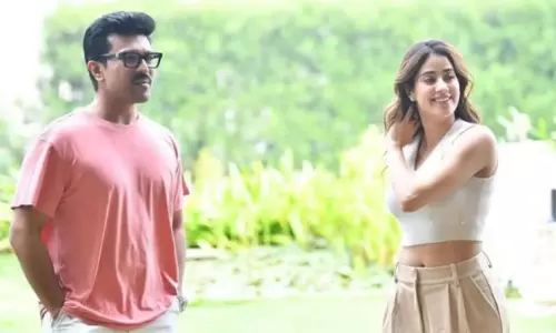 Ram-Janhvi Chemistry Sizzles During Delhi Filming