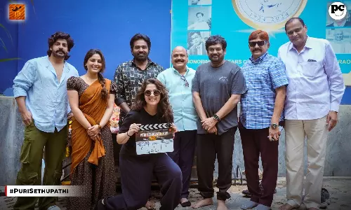 Puri Jagannadh and VJS film regular shoot commences