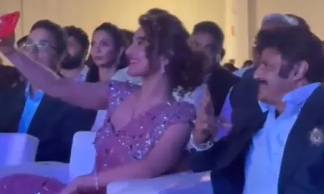 Balayya–Sreeleela Stunning Selfie Steals the Show