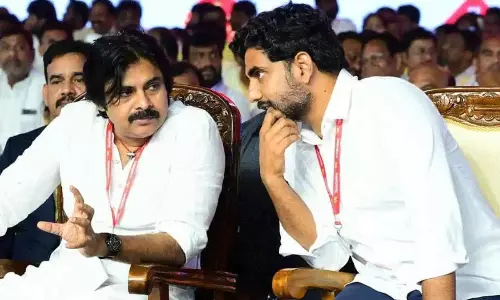 పవన్  కల్యాణ్  సవాల్  ను  సింగిల్  గా స్వీకరించిన నారా లోకేష్!
