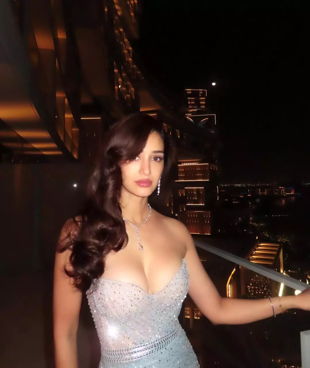 Disha Patani Lights Up the Night in Shimmering Glam