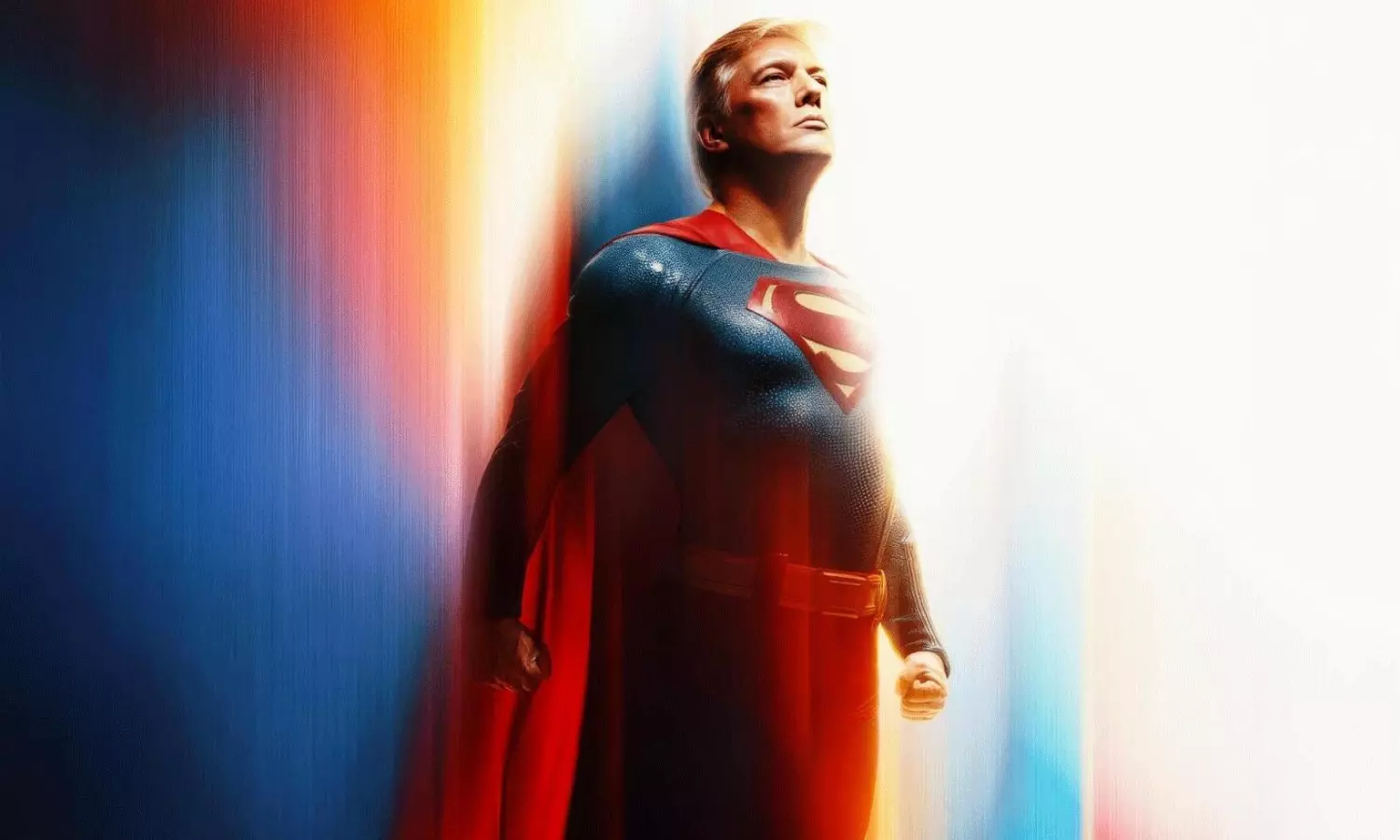 సూపర్ మ్యాన్ గా ట్రంప్.. వైట్ హౌస్ ను ఆడుకుంటున్న నెటిజన్లు! సూపర్ మ్యాన్ గా ట్రంప్.. వైట్ హౌస్ ను ఆడుకుంటున్న నెటిజన్లు!