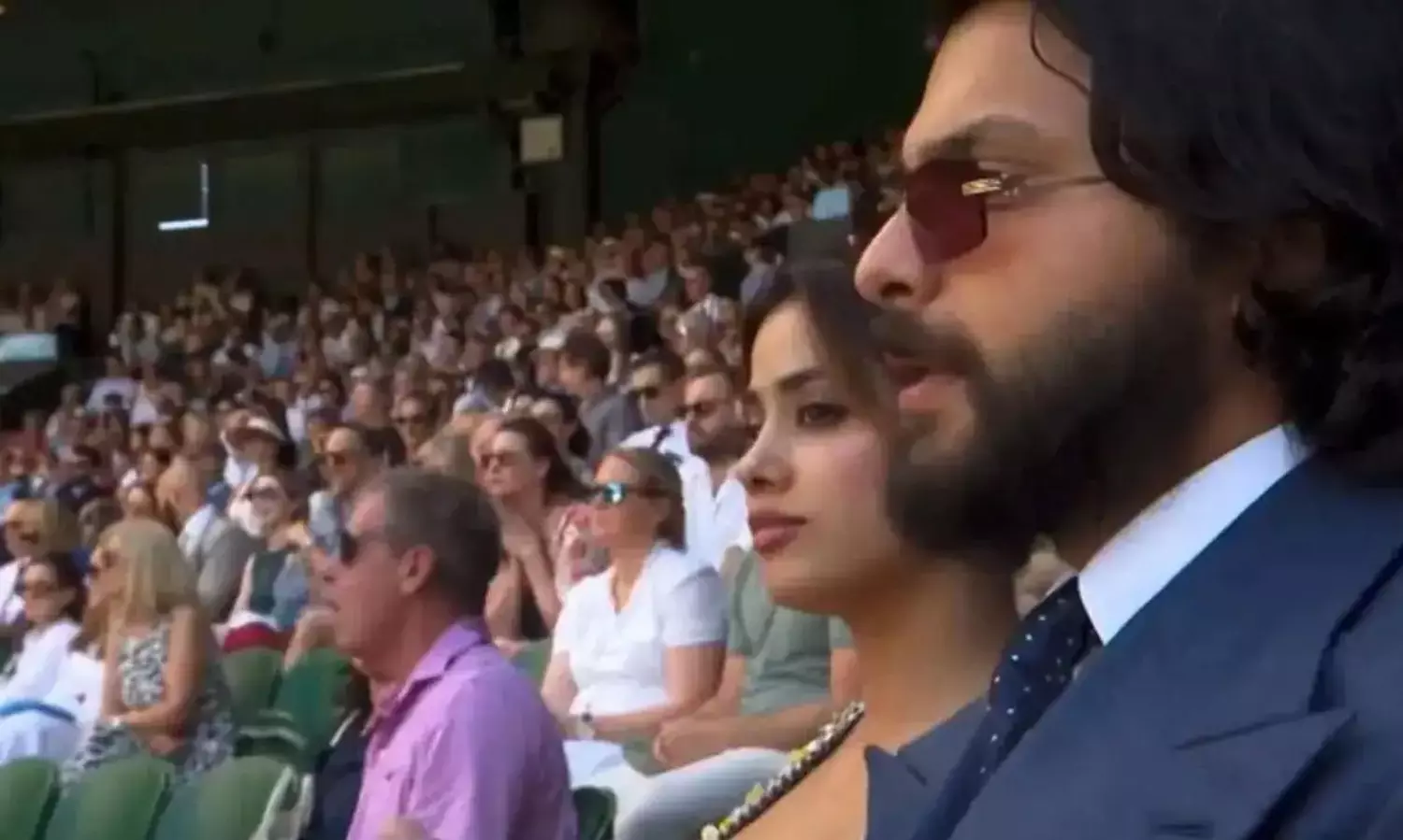 వింబుల్డన్ 2025: ప్రియుడితో ప్ర‌త్య‌క్ష‌మైన‌ జాన్వీ