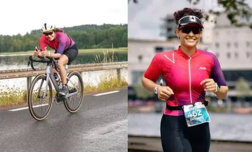 హీరోయిన్‌ రికార్డ్‌... పీరియడ్స్‌ టైంలో 113 కి.మీ రేసు!