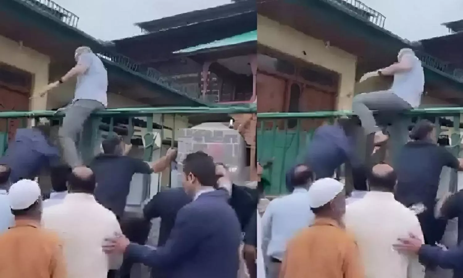 గోడ దూకిన సీఎం.. ఆ రాష్ట్రంలో హీటెక్కిన అమరుల సంస్మరణ రాజకీయం