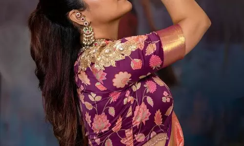 Every Saree Tells a Story and Anasuya’s Style Is Proof