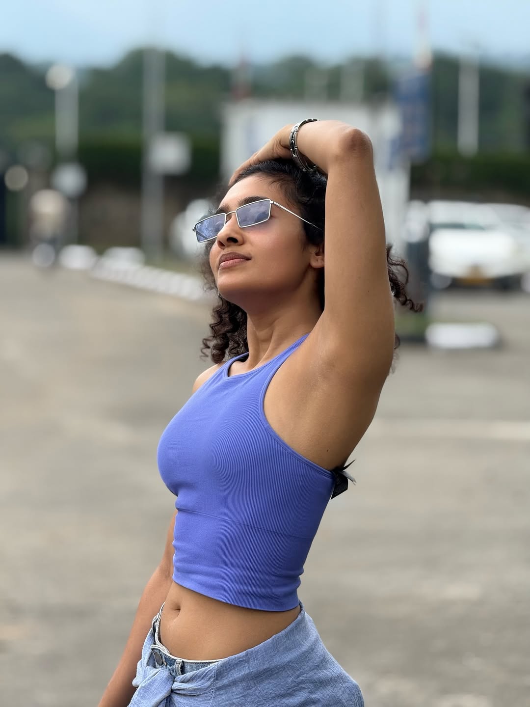 Month of Madhu Star Wows in Casual Street Style Month of Madhu Star Wows in Casual Street Style