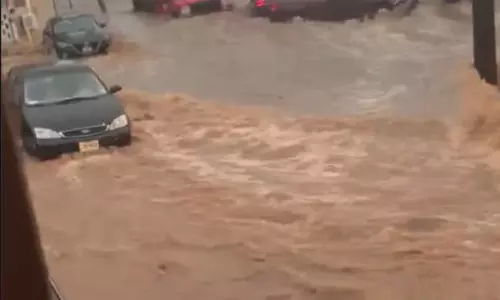 మునిగిన న్యూయార్క్ న్యూజెర్సీ!