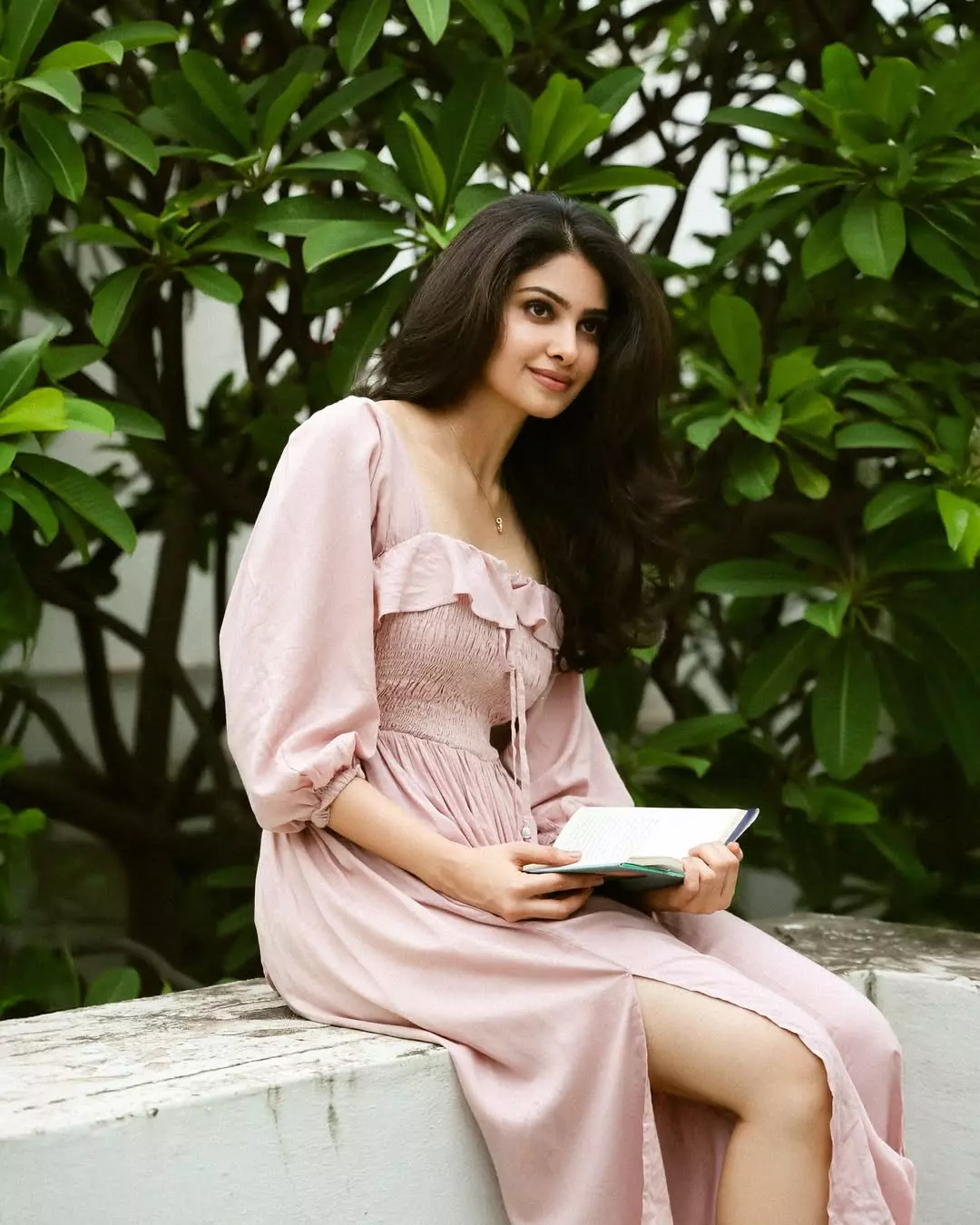 Manasa Varanasi Enjoys Nature’s Calm in Petal Breeze