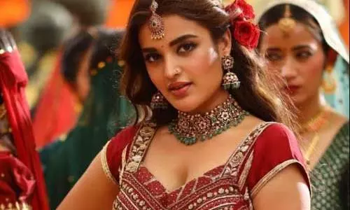 నిధి అగ‌ర్వాల్ గ్యాప్ ని అలా భ‌ర్తీ చేసింది!
