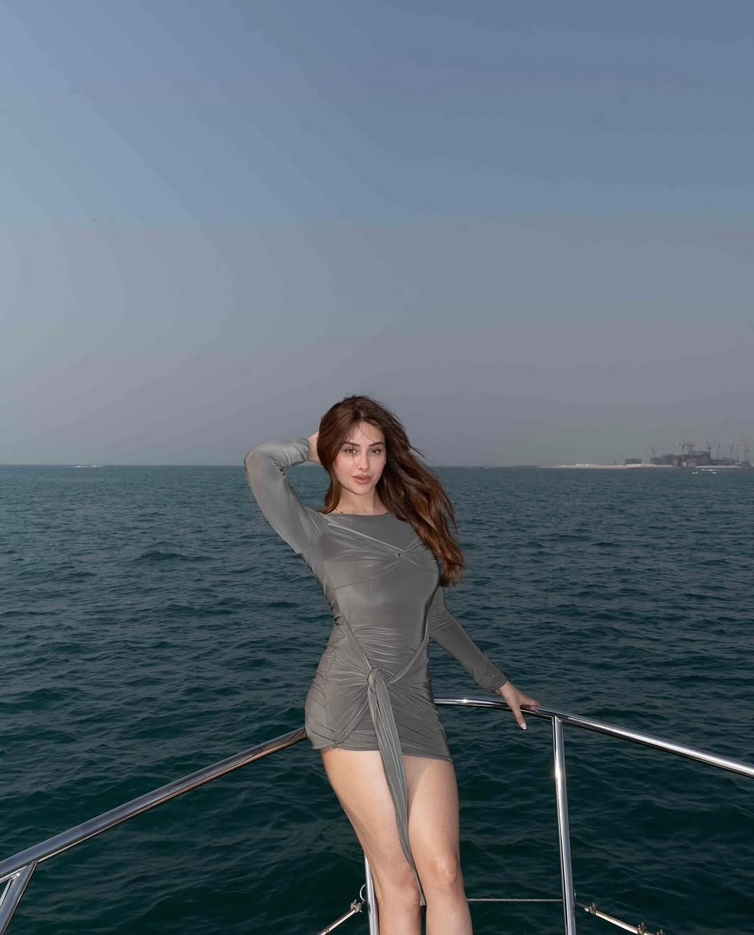 Mahira Sharma Enjoys a Dreamy Day on the Sea Mahira Sharma Enjoys a Dreamy Day on the Sea