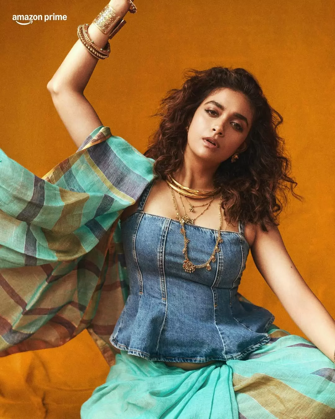 Keerthy Suresh Saree and Malle Pullu Look is Unmissable Keerthy Suresh Saree and Malle Pullu Look is Unmissable