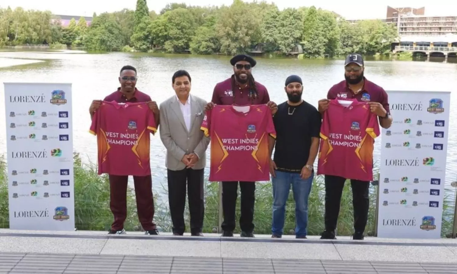 WCL 2025 : చరిత్రలోనే అత్యంత ఖరీదైన జెర్సీతో క్రిస్ గేల్, కిరోన్ పొలార్డ్ WCL 2025 : చరిత్రలోనే అత్యంత ఖరీదైన జెర్సీతో క్రిస్ గేల్, కిరోన్ పొలార్డ్