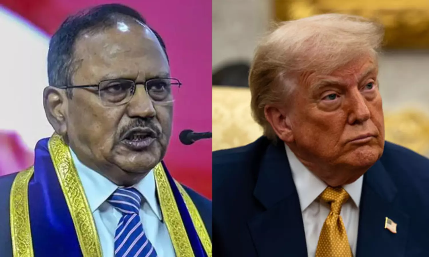 అజిత్ దోవల్ చెప్పినా ట్రంప్ ఆపడం లేదు.. మడత మాటలు మానడం లేదు! అజిత్ దోవల్ చెప్పినా ట్రంప్ ఆపడం లేదు.. మడత మాటలు మానడం లేదు!