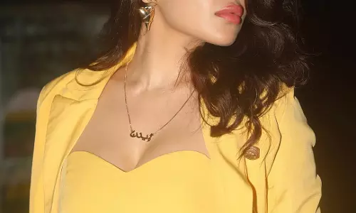 Edin Rose Shines Bright in Yellow A Style Statement in Sunshine