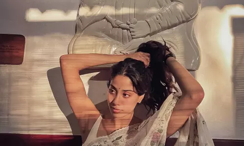 Janhvi Kapoor Setting Trends with Sarees