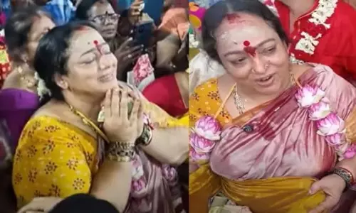 గుడి మెట్ల‌పై మెగాస్టార్ హీరోయిన్ భిక్షాట‌న‌