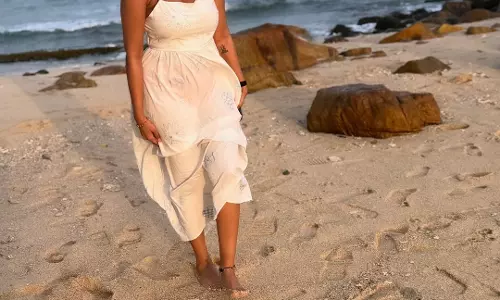Supritha Enjoys Her Moments