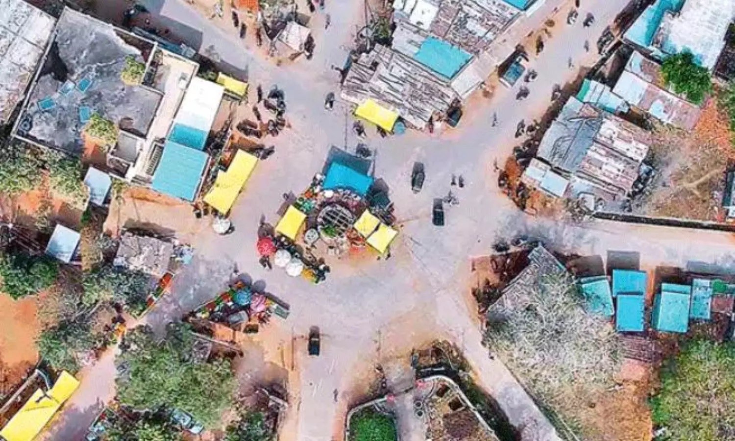 ‘4’ క్రాస్ రోడ్స్ కామన్.. మరి ‘8’ క్రాస్ రోడ్స్ ఊన్న ఊరి ఫోటో చూడాల్సిందే