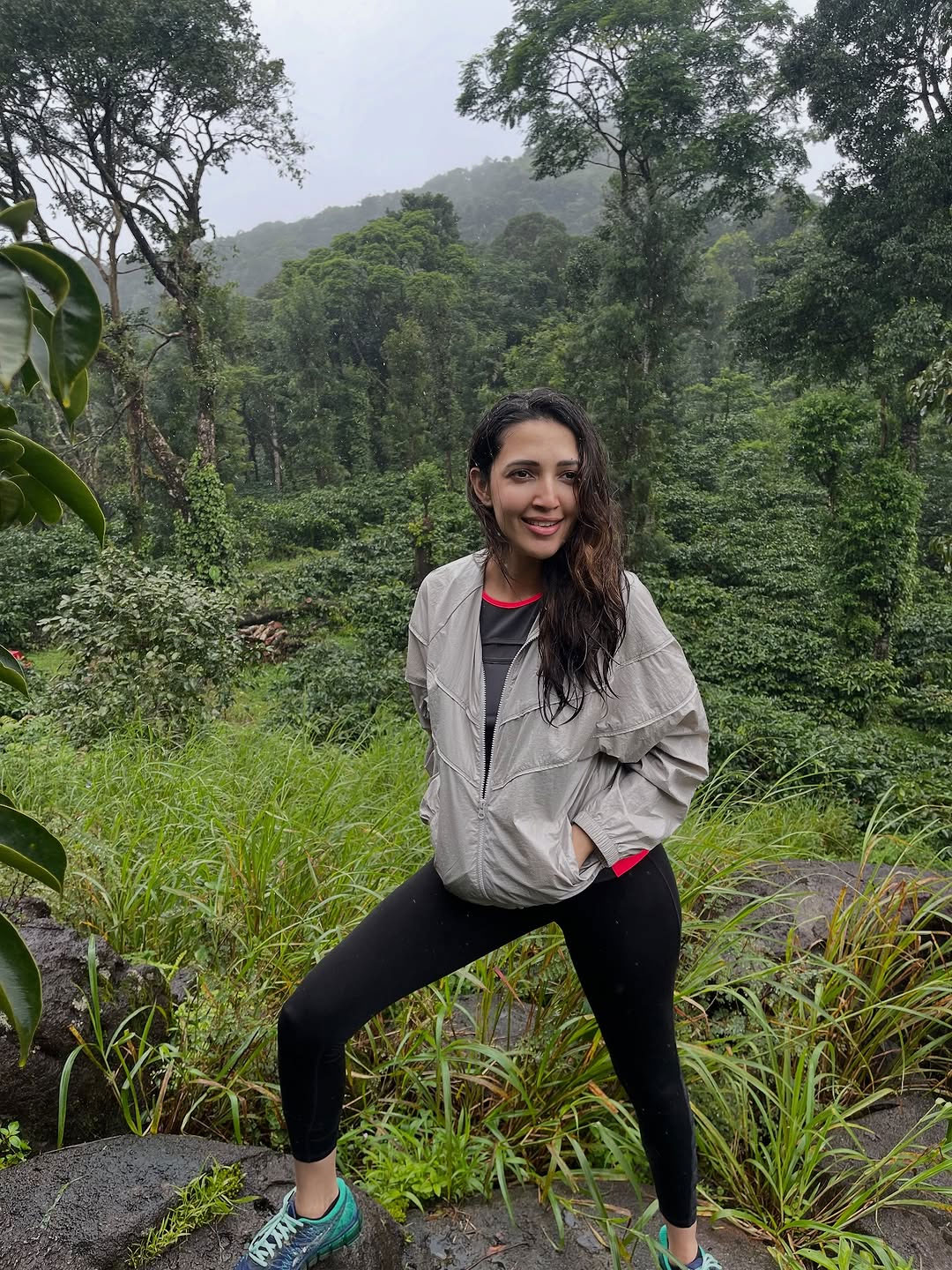 Neha Shetty Soaks In Coorg With Class Neha Shetty Soaks In Coorg With Class