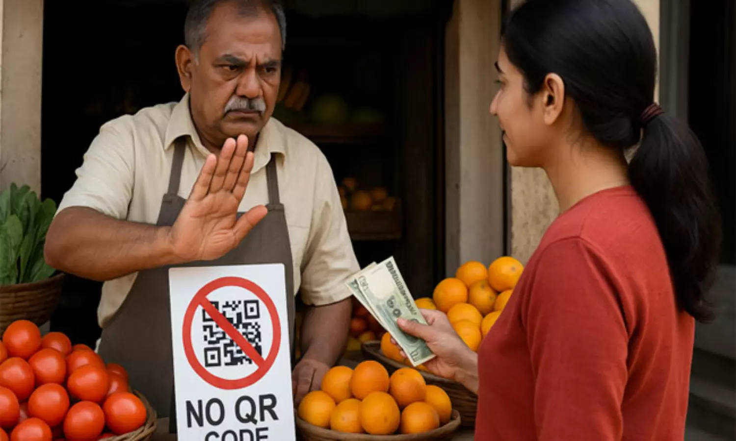 యూపీఐ ఎఫెక్ట్... కూరగాయల వ్యాపారికి  రూ.29 లక్షలకు జీఎస్టీ నోటీసు!