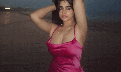 Ayesha Khan Pink Perfection by the Shoreline