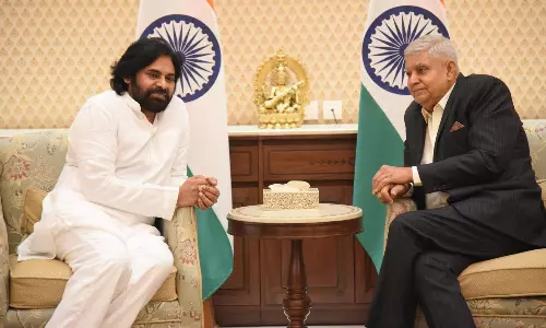 ఉప రాష్ట్రపతి ధన్ ఖడ్ రాజీనామాపై పవన్ సెన్సేషన్ ట్వీట్..