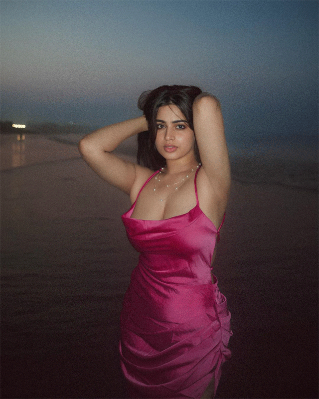 Ayesha Khan Pink Perfection by the Shoreline