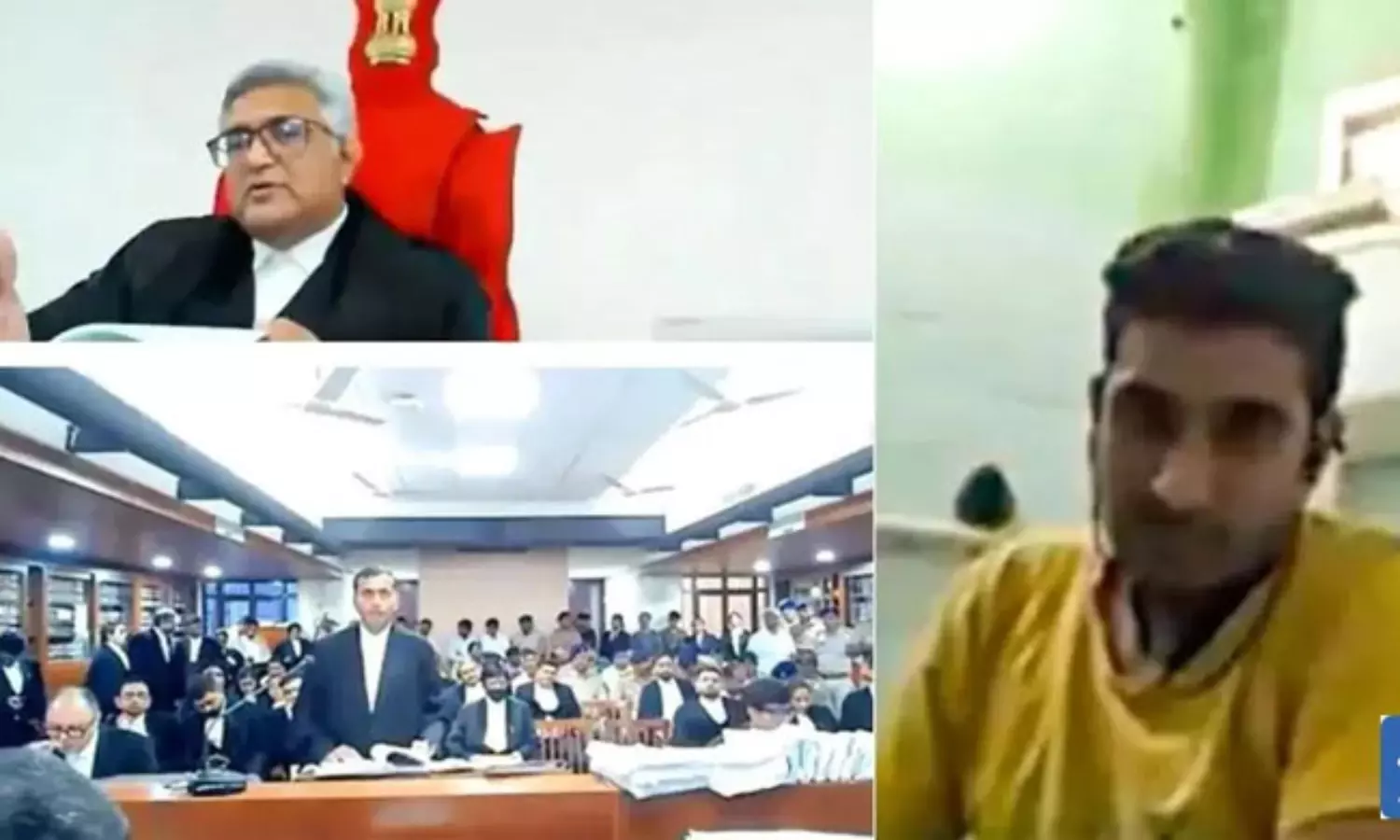 టాయిలెట్ నుండి కోర్టు విచారణకు హాజరైన వ్యక్తికి ₹1 లక్ష జరిమానా!