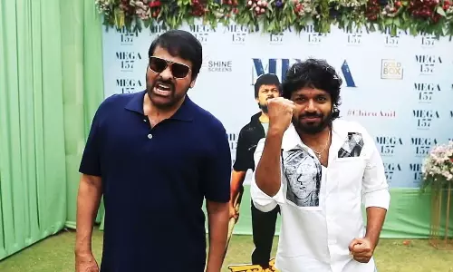 మెగా 157.. రిలీజ్ క్రిస్ మస్ అనుకున్నారా ఏంటి..?