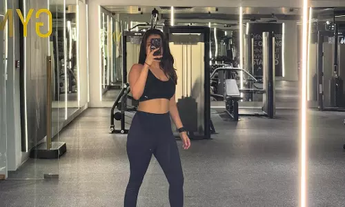 Ramya Turns Gym Mode Into Glam Mode