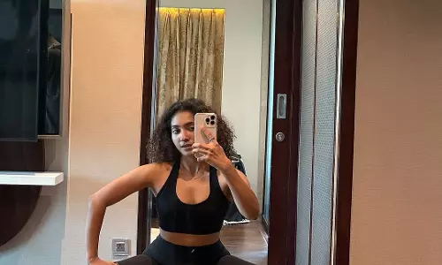 Gnaneswaris Workout Selfies Are Power Packed