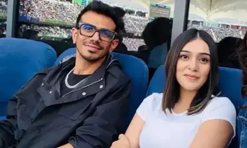 పార్టీలో గాళ్ ఫ్రెండ్‌కి చాహ‌ల్ టైట్ హ‌గ్