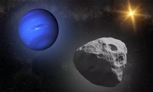 నెప్ట్యూన్‌తో డ్యాన్స్ చేస్తున్న రహస్య గ్రహశకలం