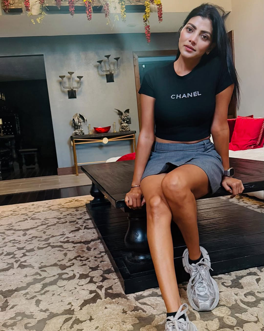 Lahari Shari Slays Chanel Street Look