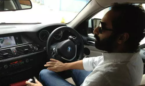 స్టార్ యాక్టర్ క్యాబ్ డ్రైవింగ్ డ్రీమ్స్..!