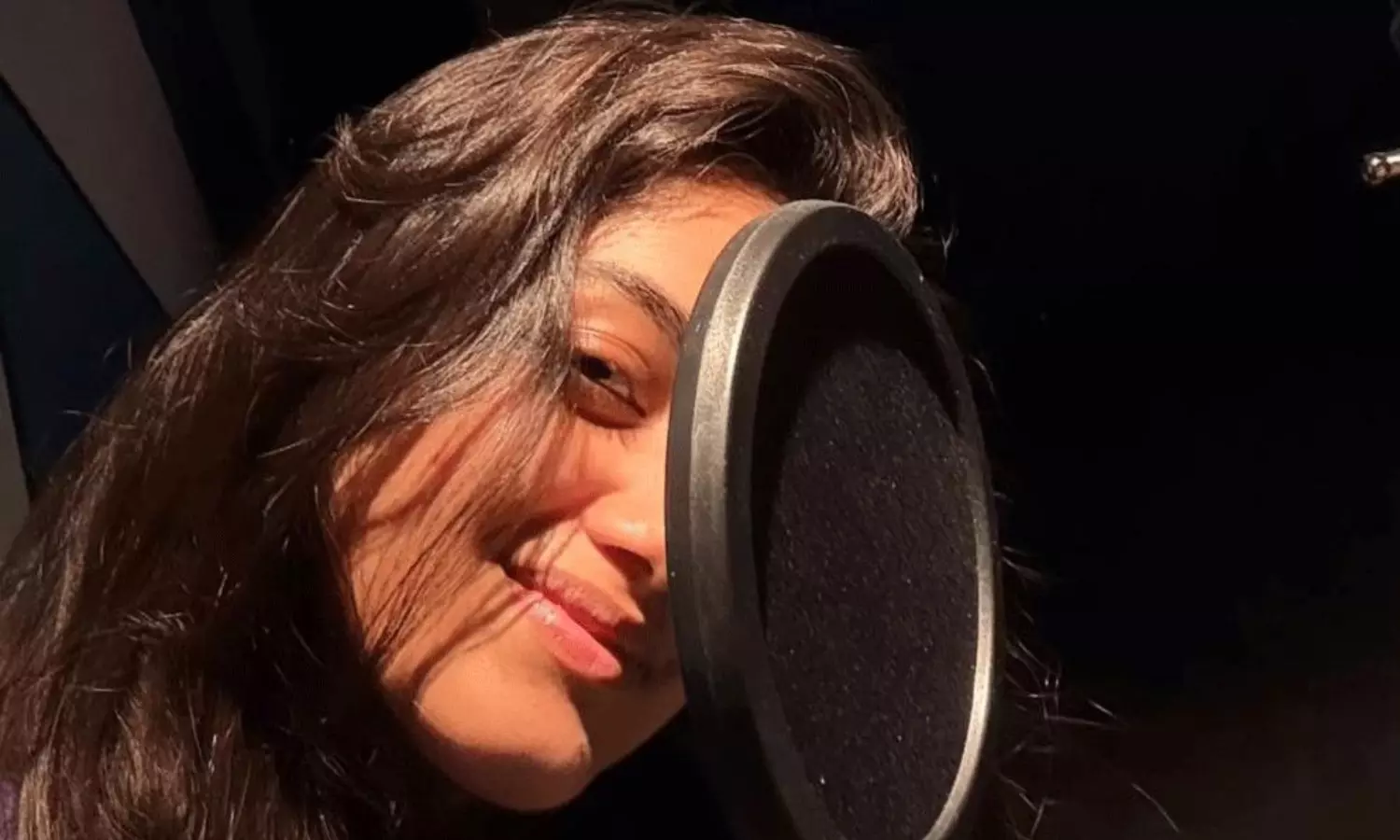 Bhagyashri Borse Completes Dubbing for KINGDOM Bhagyashri Borse Completes Dubbing for KINGDOM