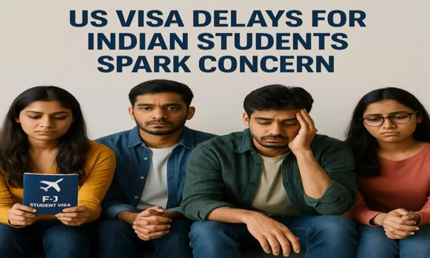 అమెరికా విద్యా వీసాల జాప్యం: భారత ప్రభుత్వం ఒత్తిడి