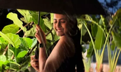 అటు వాన.. ఇటు నిహారిక గ్లామర్ జల్లులు