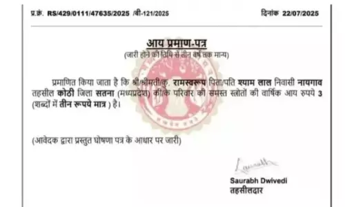 ఆ రైతు ఆదాయం నెలకు పావలా.. ఏడాదికి రూ.3.. ఏమిటిది?