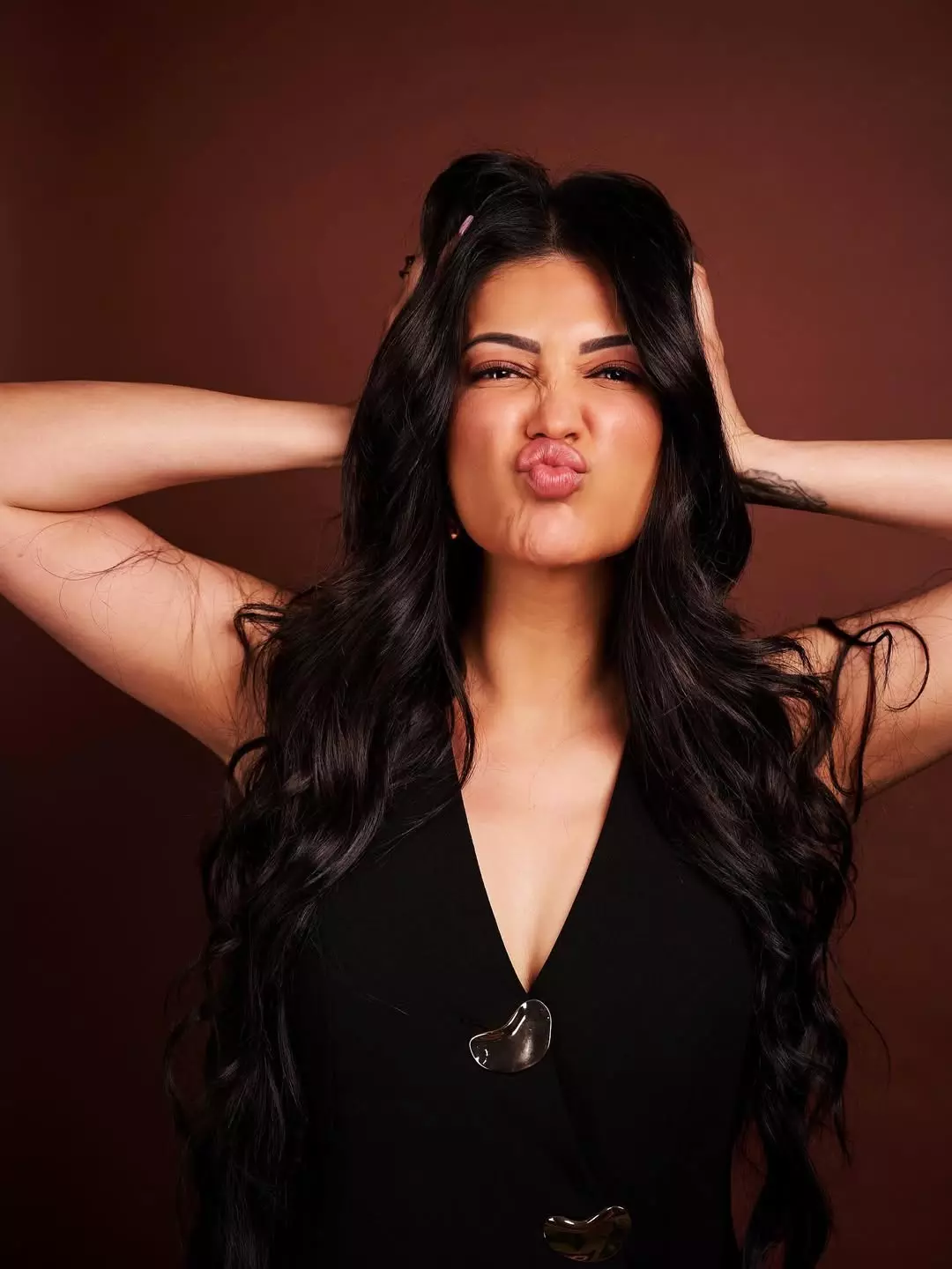 Shruti Haasan Is Back and Better Than Ever in This Chic Black Dress