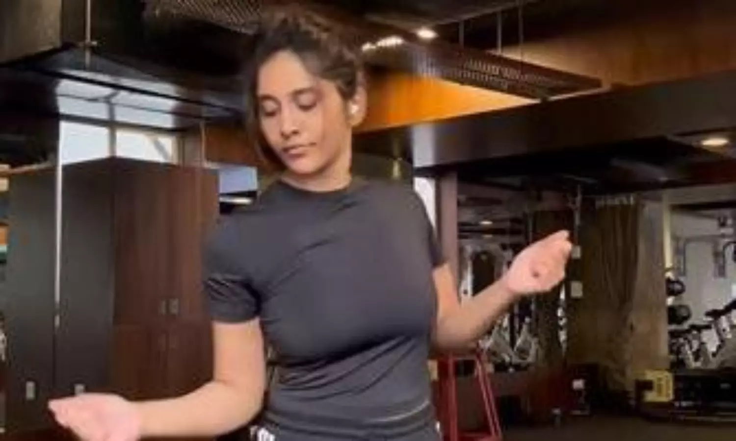 Nabhas Workout Dance In Gym Nabhas Workout Dance In Gym