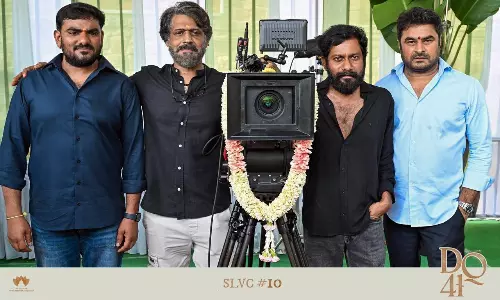 Dulquer Salmaan and SLV Cinemas crazy project launched grandly