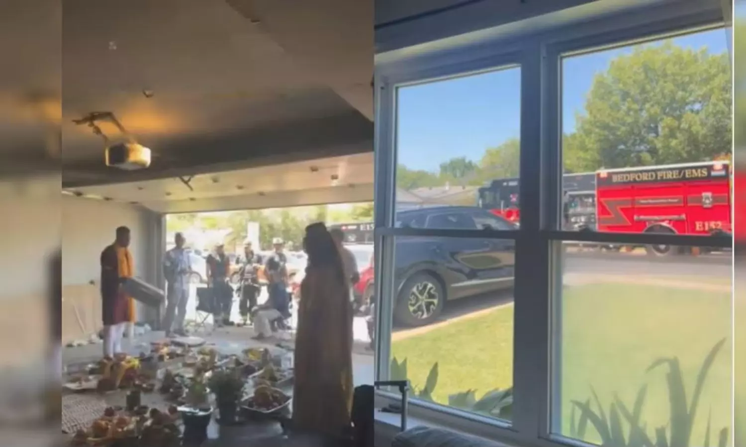 Shocking Video: US People Call Cops While Indians Do Pooja?