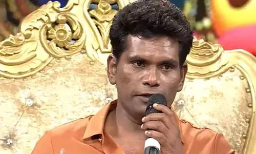 Chammak Chandra Breaks Down in Jabardasth 12 years