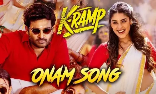 Kiran Abbavaram Ignites Onam Vibes in Colourful KRamp Song