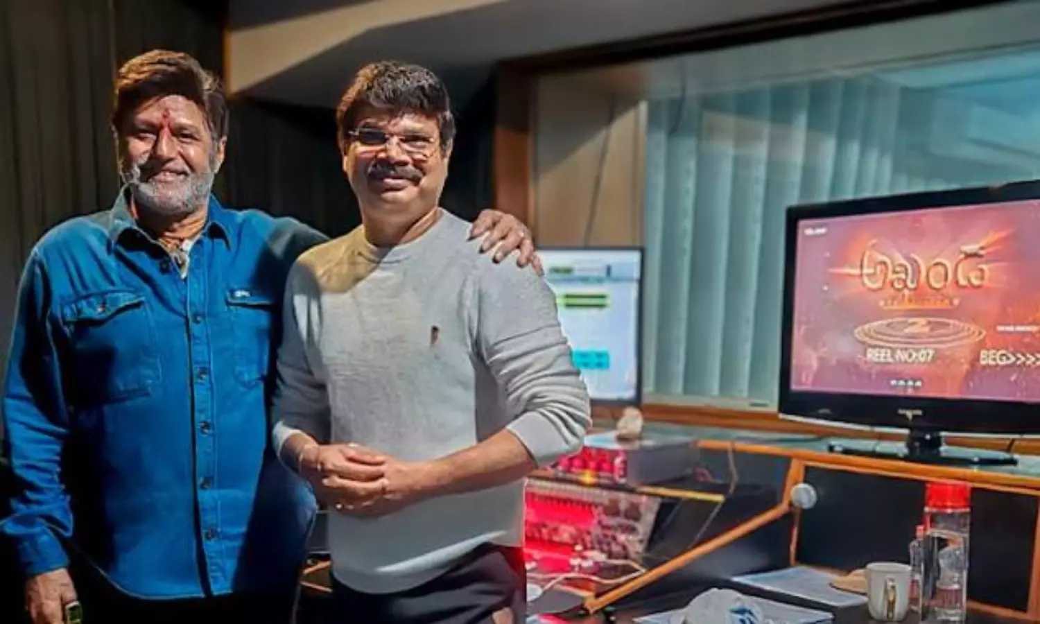 Balakrishna Finishes Dubbing, Akhanda 2 Ready To Rock! Balakrishna Finishes Dubbing, Akhanda 2 Ready To Rock!