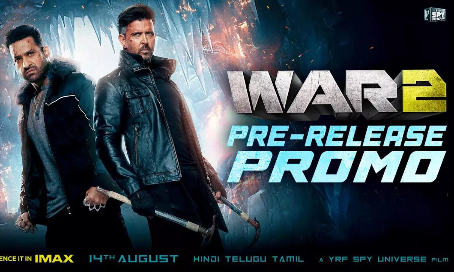 వార్2 కొత్త ప్రోమో.. వార్ లో వారిద్ద‌రూ మాత్ర‌మే!